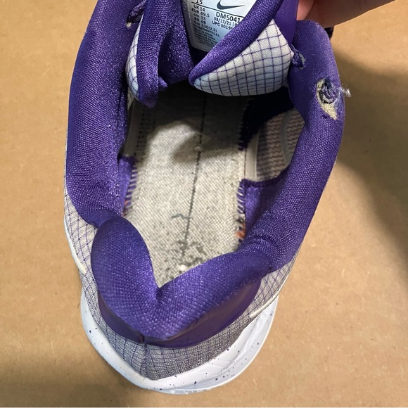 Nike Kyrie Low 4 TB Promo Field Purple/White DM5041-500 Men’s Size 15 No Insole - Picture 7 of 9